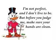 I'm not perfect