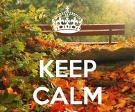 Keep Calm and Welcome October