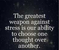 weapon against stress