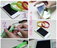 Rubber Band Iphone Protector