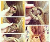 DIY Infinity Knot Hair