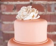 Beautiful Pink Wedding Cake