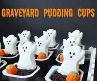 Graveyard Pudding Cups