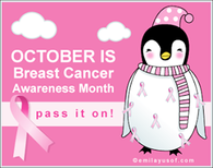 October is breast cancer awareness month