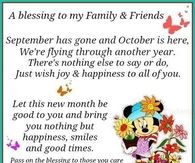 October Blessings