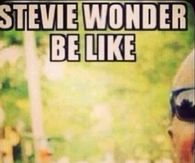 Stevie Wonder Selfie