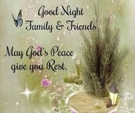 Good Night Family and Friends