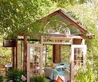 Converted Shed into a Cozy Outdoor Room