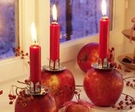 Apple Candles