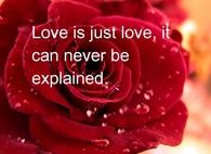 Love is just love