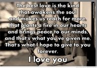 the best kind of love