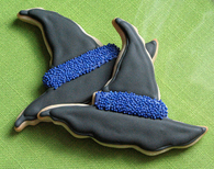 Witch hat cookies