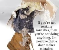 If youre not making mistakes