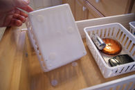 Velcro for bins