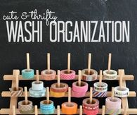 Washi Tape Organization