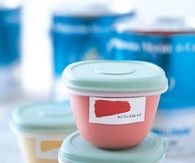 Leftover paint storage