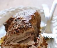Crock pot balsamic pork roast