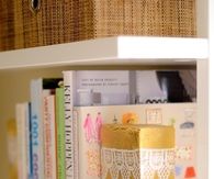 Metallic Brick Bookends