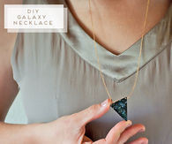 DIY Galaxy Necklace