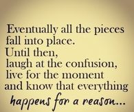 eventually everything falls into place
