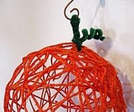Yarn pumpkin