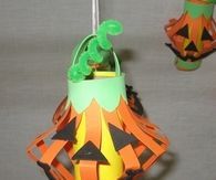 Cute toilet paper roll jack o lantern