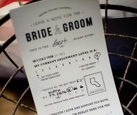 Note from a Wedding Guest