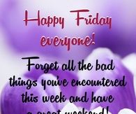 Happy Friday Everyone