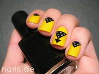 Studded vgap nails