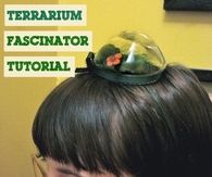 DIY Terrarium Fascinator Tutorial