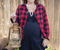 Camping baby shower