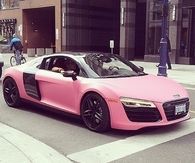 Pink car