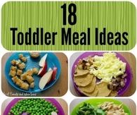 18 toddler meal ideas