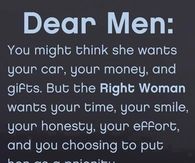 Dear men