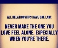 All relationships have one law