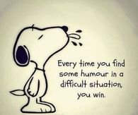 Humour wins