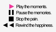 play pause stop rewind
