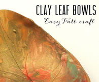 Clay leaf bowls