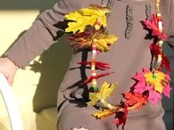 Autumn leaf necklace