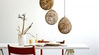 DIY Stylish Twine Pendant Lights