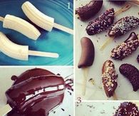 DIY Chocolate Bananas