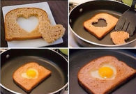Heart Eggs In Toast