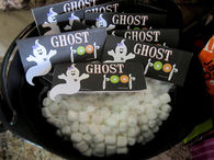 Marshmallows as Ghost Poop