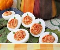 Halloween Deviled Eggs
