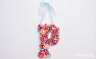 DIY Blooming Monogram Tutorial