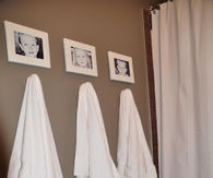 Personalized towel hooks
