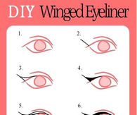 DIY Winged Eyeliner Tutorial