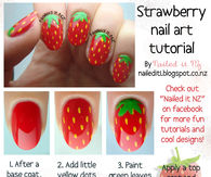 Strawberry Nail Art