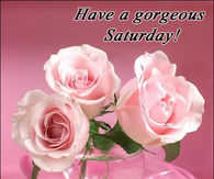 Have a Gorgeous Saturday