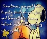 Sometimes you just have to put a smile on your face...